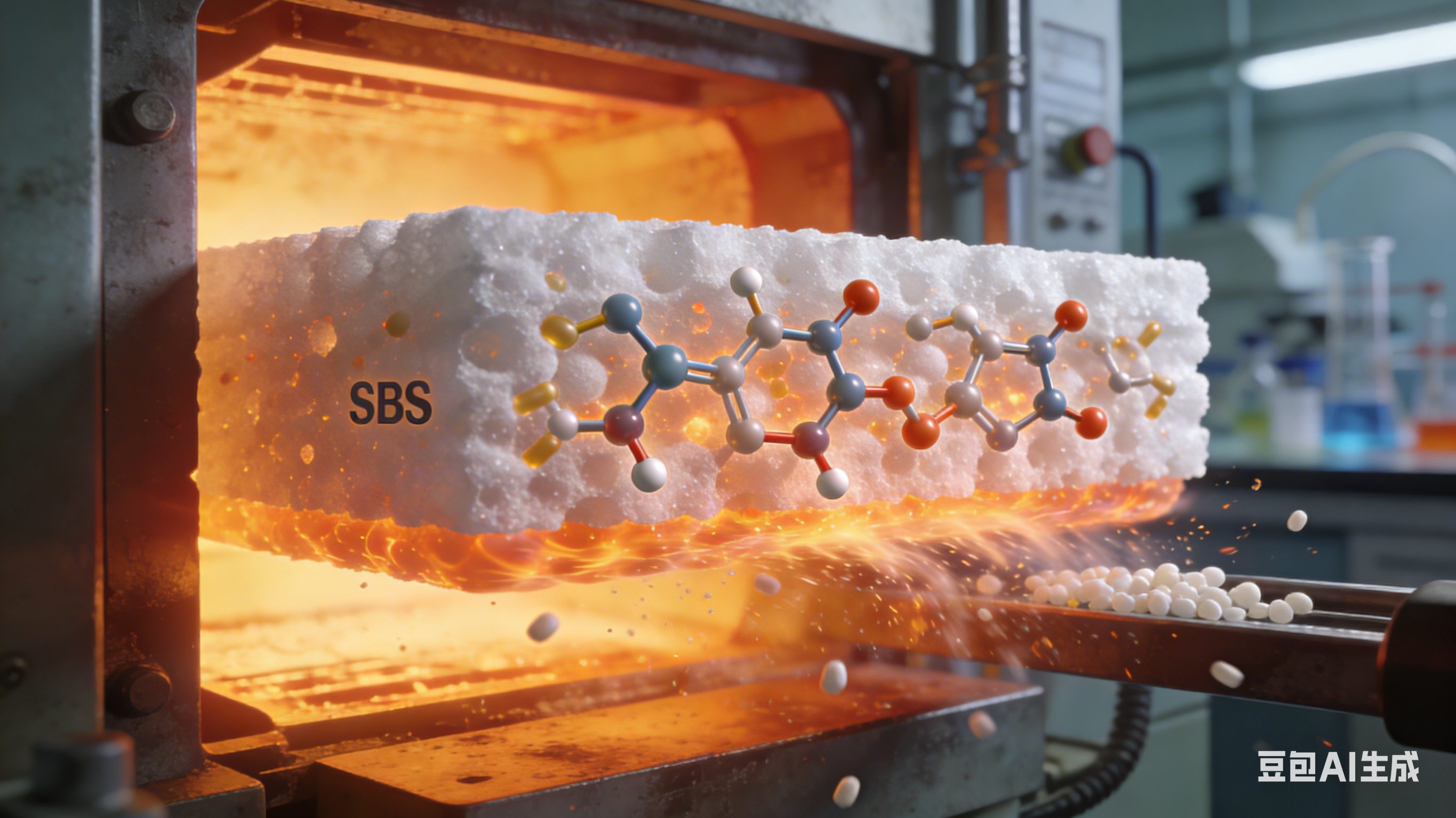 如何評價溴化SBS在高溫發(fā)泡過程中的阻燃效率？